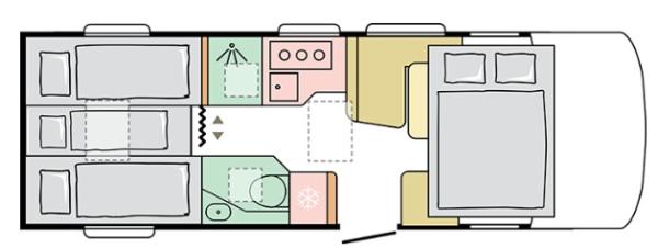 Adria SONIC 700SL- 180cv Automática Foto 41